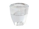 Glas - Kerzenhalter 2in1 für Spitz- und Stumpfkerzen - Galerie - Bild 1