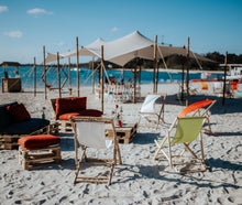 Liegestühle - Sonnenschirme - Strandkörbe - Sitzsäcke - Loungemöbel - Beach - Shabby - Industrial