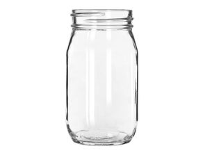 Smoothieglas, Schraubglas 0,4l inkl. Reinigung