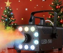 Nebelmaschine mit Fernbedienung und buntem LED-Licht – für Party & Event