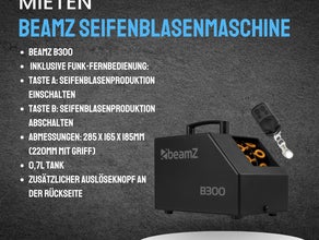 Seifenblasenmaschine