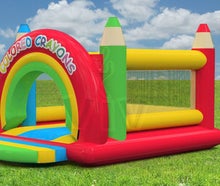Hüpfburg "Buntstifte" 5,50 x 3,80 m