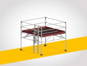 Fahrgerüst Staro Rollbock Arbeitshöhe 2,80 - 3,90 m
