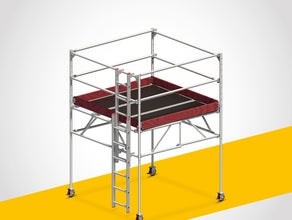 Fahrgerüst Staro Rollbock Arbeitshöhe 2,80 - 3,90 m
