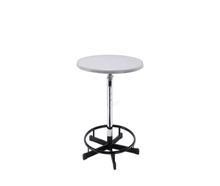 Bistrotisch mit Fußstütze 80 cm mieten – Miettisch, Eventtisch, Veranstaltungstisch, Partytisch