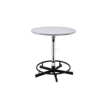 Bistrotisch mit Fußstütze 80 cm mieten – Miettisch, Eventtisch, Veranstaltungstisch, Partytisch
