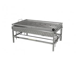 Holzkohlegrill Edelstahl