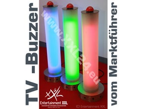 HIGHEND - Buzzer *** für TV Game Shows *** Gewinnspiele *** Quiz *** Eröffnungen ***  Einweihungen