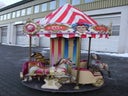 Nostalgie Kinderkarussell mit 6 Sitzplätzen