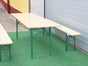 Festzeltgarnitur 70cm natur - Galerie - Bild 2