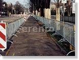 Absperrzaun, Absperrgitter, Drängelgitterer, Baugitter, Bauzaun