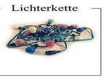 Lichterkette weiss oder bunt (Abb. ähnlich)