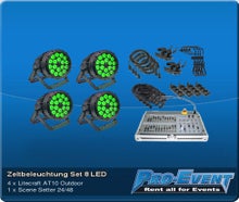 Zeltbeleuchtung Set 8 LED