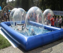 Power Paddler oder Zorbingbälle oder Zorbingrollen