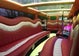 Hummer H2 Stretchlimousine in Pink mit Panorama Dach Einmalig