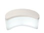 LED Sitzbank halbrund / Loungebank / Hocker iMOON leuchtend in allen Farben - Galerie - Bild 2
