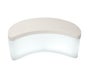 LED Sitzbank halbrund / Loungebank / Hocker iMOON leuchtend in allen Farben - Galerie - Bild 2