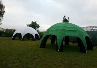 Eventdome ~ aufblasbarer Dome ~ Zelt ~ Überdachung ~ Regenschutz ~ Sonnenschutz ~ bei spass-events