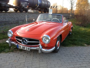 Oldtimer Mercedes-Benz 190 SL Cabriolet von 1963