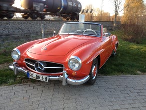 Oldtimer Mercedes-Benz 190 SL Cabriolet von 1963