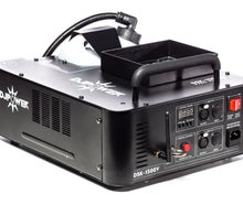 Professioneller Vertikalnebler mit LED Beleuchtung - DJ-Power DSK-1500V