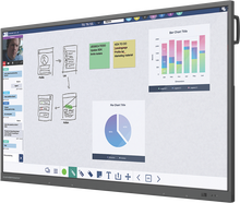 Clevertouch IMPACT Plus 86" 4K TFT LCD-Display mit Hubmast