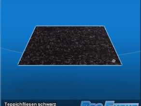 Teppichfliesen schwarz