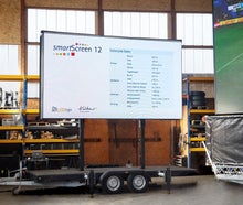 LED-Mobil/-Anhänger 11m² mit 4,50 x 2,50m großer hochauflösender 3,9mm PP LEDitgo LED-Wand - ideal für Public Viewing