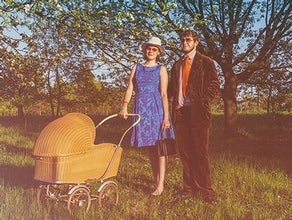 Original Kinderwagen  1950