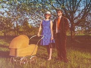 Original Kinderwagen 1950