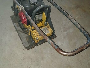Rüttelplatte - Rüttler - 91 Kg