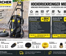 Vermietung KÄRCHER PROFESSIONAL HOCHDRUCKREINIGER MIETEN – AB 20 €