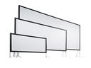 Leinwand für Beamer, Bildwand Großleinwand, Aufprojektion, Mobileleinwand, Breite 300cm