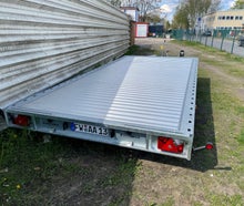 3t Autotrailer 4,5m x 2,15m Plattform Anhängerverleih Auto Transport Autotrailer Quad Kfz Krad Anhängervermietung Motorrad