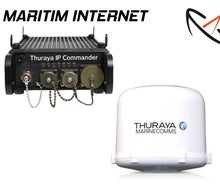 Thuraya Commander Satellitenterminal Maritimantenne