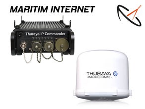 Thuraya Commander Satellitenterminal Maritimantenne