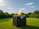 Outdoor Kamin