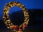 Weihnachtskranz - Lichterkranz XXL - Fotopoint Weihnachten - Adventskranz - Galerie - Bild 2