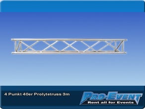 4 Punkt 40er Prolytetruss 3m