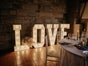LED LOVE Buchstaben XXL | Leuchtbuchstaben | Dekoration Hochzeit | Love Letters - Galerie - Bild 2