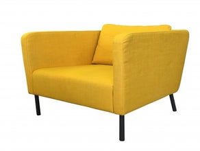Sessel, retro, gelb, Lounge, Design