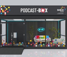 Podcast-Glascontainer