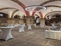 Stehtisch Bistrotisch 70 cm klappbar weiß - Galerie - Bild 2