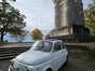 Weißen Fiat 500 Oldtimer aus den 60ern als Hochzeitsauto mieten! - Galerie - Bild 4