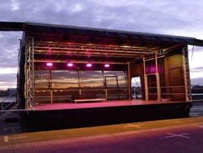 Bühne mieten Typ: Trailer Bühne EcoStage 6x5m