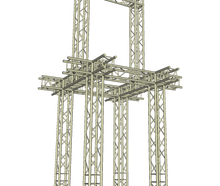 Traversentower 2,85 x 2,90 m mieten