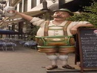 Zünftiger Bayer Figur, Bierkrug, München, Bierfest