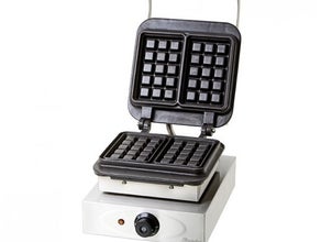 Waffeleisen Doppel Brüsseler Form - 2x230V