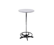 Stehtisch mit Fußstütze 80 cm mieten – Stehtisch, Bistrotisch, Hochtisch, Partytisch, Miettisch