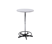 Stehtisch mit Fußstütze 80 cm mieten – Stehtisch, Bistrotisch, Hochtisch, Partytisch, Miettisch